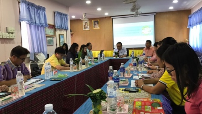 สทภ.๔ เข้าร่วมประชุมเชิงปฏิบัติการและสร้างการมีส่วนร่วมในการพัฒนาแผนการดำเนินงานการปรับตัวด้านอนามัยสิ่งแวดล้อมจากการเปลี่ยนแปลงสภาพภูมิอากาศในพื้นที่ต้นแบบตำบลเมืองเพีย