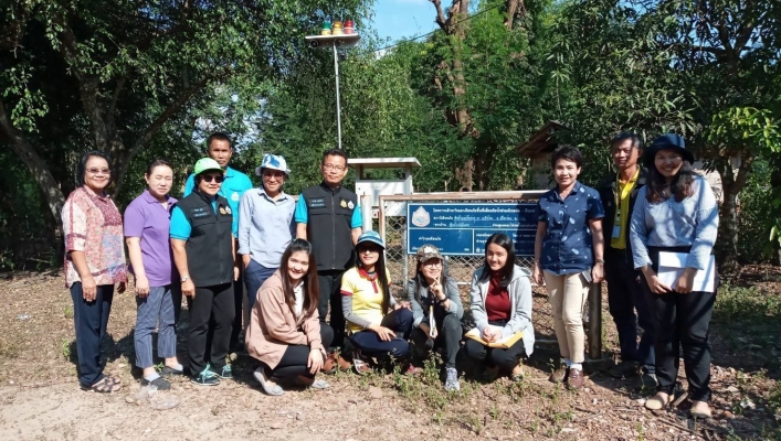 สทภ.1 โดยส่วนอุทกวิทยาที่ 1 เชียงใหม่ พร้อมด้วย คณะเจ้าหน้าที่ ตรวจสอบภายใน ของกรมทรัพยากรน้ำ ลงพื้นที่ตรวจสอบประสิทธิภาพการทำงานของสถานีเตือนภัย ในเขตพื้นที่ อ.เมืองปาน จ.ลำปาง