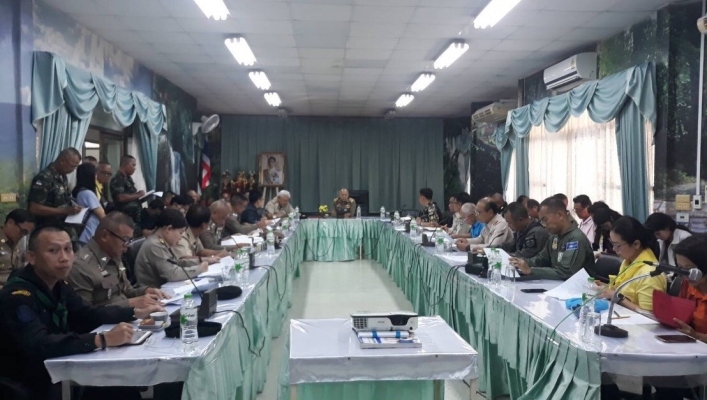 สทภ.6 ร่วมประชุมและลงพื้นที่ทุ่งหญ้าสาบเสือ ต.ท่าตะเกียบ อ.ท่าตะเกียบ จ.ฉะเชิงเทรา
