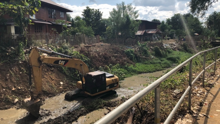 สทภ.9 ตรวจติดตามผลการดำเนินงานโครงการอนุรักษ์ฟื้นฟูห้วยแม่มาน ตำบลหัวฝาย อำเภอสูงเม่น จังหวัดแพร่