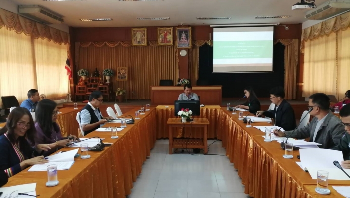 สทภ.1 โดยส่วนประสานและบริหารจัดการลุ่มน้ำกกและโขง เข้าร่วมประชุมคณะทำงานโครงการพัฒนาพื้นที่สูงแบบโครงการหลวงห้วยก้างปลา ครั้งที่ 4/2562 จังหวัดเชียงราย