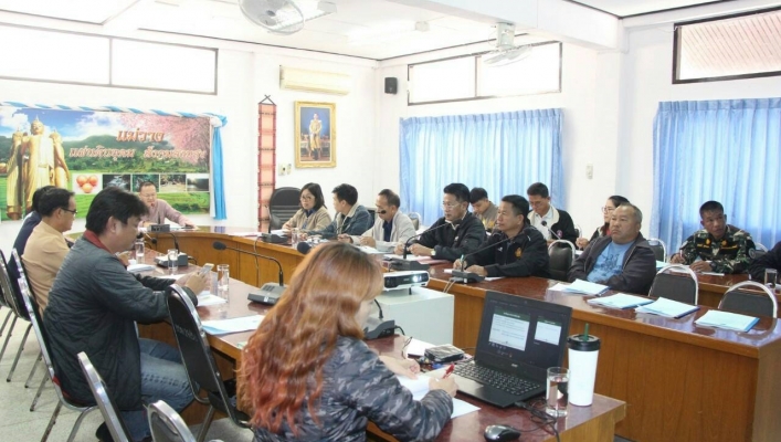 สทภ.1 โดยส่วนประสานและบริหารจัดการลุ่มน้ำปิงตอนบน เข้าร่วมประชุมคณะทำงานสนับสนุนการดำเนินงาน ศูนย์พัฒนาโครงการหลวง ครั้งที่ 3/2562 อำเภอแม่วาง จังหวัดเชียงใหม่