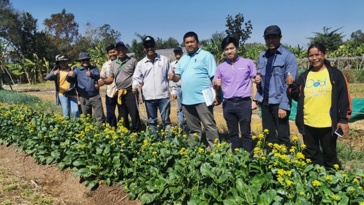สทภ.4 ตรวจรับงานระบบกระจายน้ำสระดอนหัน บ้านโคกกลาง ตำบลกุดกว้าง อำเภอหนองเรือ จังหวัดขอนแก่น