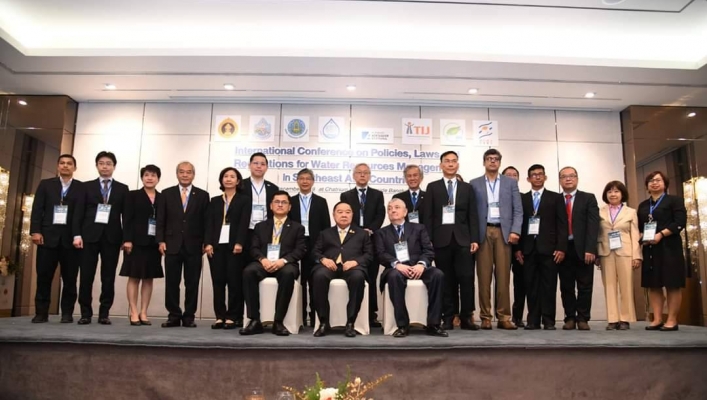 นายสุประภาพ พัฒน์สิงหเสนีย์ ผู้อำนวยการศูนย์เมขลา ร่วมบรรยายในการประชุมระดับนานาชาติ เพื่อการบริหารทรัพยากรน้ำของประเทศในภูมิภาคเอเชียตะวันออกเฉียงใต้