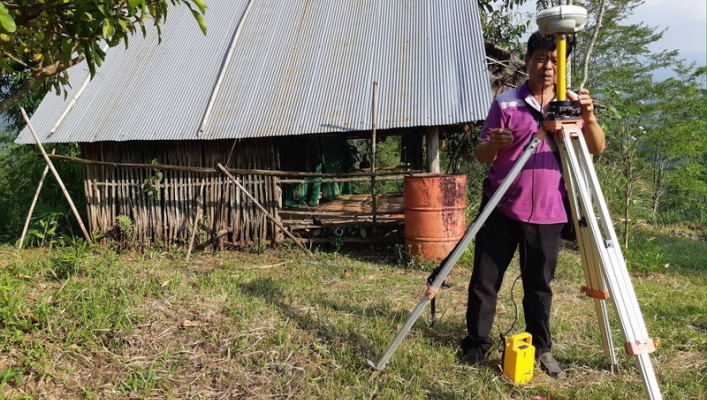 สำนักงานทรัพยากรน้ำภาค 9 ลงพื้นที่สำรวจ (เพิ่มเติม) โครงการก่อสร้างระบบกระจายน้ำห้วยตาด พื้นที่โครงการอันเนื่องมาจากพระราชดำริ ตำบลภูฟ้า อำเภอบ่อเกลือ จังหวัดน่าน