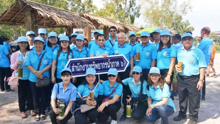 สทภ.6 เข้าร่วมพิธีเปิดโครงการพื้นที่สาธิตการบริหารจัดการขยะทะเลครบวงจรอย่างมีส่วนร่วม