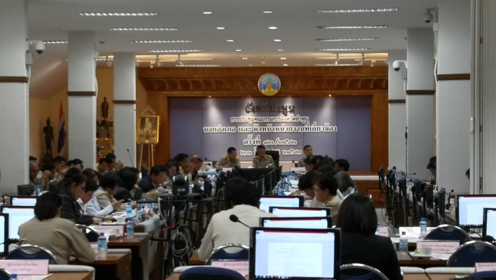 สทภ.1 โดยส่วนประสานและบริหารจัดการลุ่มน้ำปิงตอนบน เข้าร่วมประชุมหัวหน้าส่วนราชการประจำจังหวัดลำพูน ครั้งที่ 12/2562