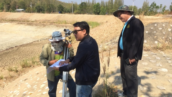 สทภ.7  ลงพื้นที่ตรวจโครงการอนุรักษ์ฟื้นฟูสระน้ำสาธารณะห้วยตะแกละหมู่ที่ 5 ตำบลท่าแลง อำเภอท่ายาง จังหวัดเพชรบุรี