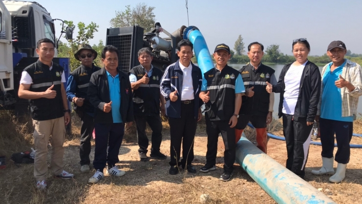 สทภ.1  ทส.ช่วยภัยแล้งเกษตรไม้ผล จ.ลำพูน