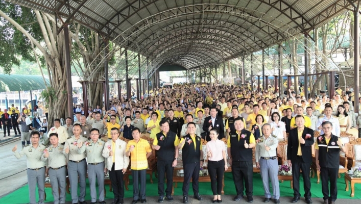 สทภ.7  ร่วมพิธีเปิดงานวันคุ้มครองสัตว์ป่าแห่งชาติประจำปี 2562 ณ ศูนย์พัฒนาการจัดการสัตว์ป่าบึงฉวาก  เขตห้ามล่าสัตว์ป่าบึงฉวาก อำเภอเดิมบางนางบวช จังหวัดสุพรรณบุรี