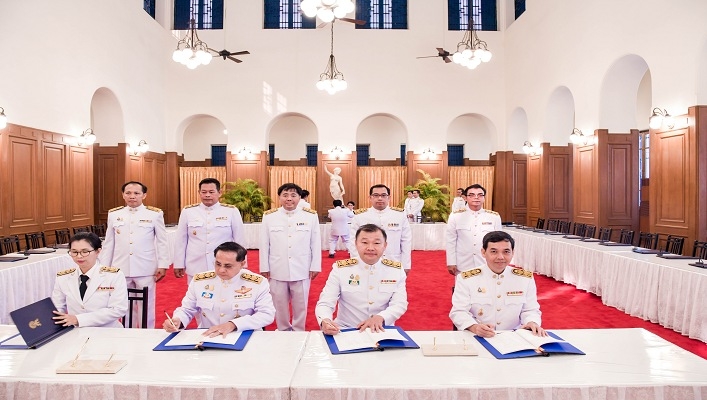 ทส. ลงนามถวายพระพร วันขึ้นปีใหม่ พุทธศักราช 2563