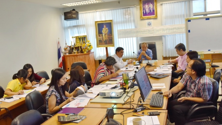 การประชุมเตรียมความพร้อมการจัดทำคำของบประมาณ ประจำปีงบประมาณ พ.ศ.2564 ของสำนักส่งเสริมและประสานมวลชน ณ ห้องประชุมชั้น 7 กรมทรัพยากรน้ำ