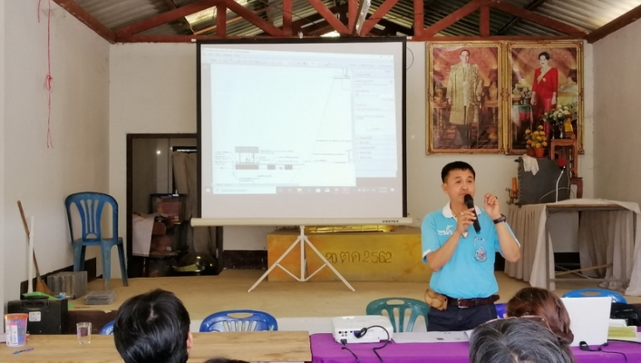 สทภ.9 โดยส่วนประสานและบริหารจัดการลุ่มน้ำน่าน จัดประชุมโครงการรับฟังความคิดเห็นของประชาชนตามระเบียนสำนักนายกรัฐตรีว่าด้วยการรับฟังความคิดเห็นของประชาชน พ.ศ.2548 (โครงการก่อสร้างระบบกระจายน้ำด้วยพลังงานแสงอาทิตย์) ครั้งที่ 2
