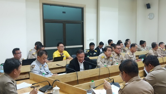 สทภ.10 ร่วมประชุมเตรียมการป้องกันและแก้ไขปัญหาภัยแล้ง ปี 2563