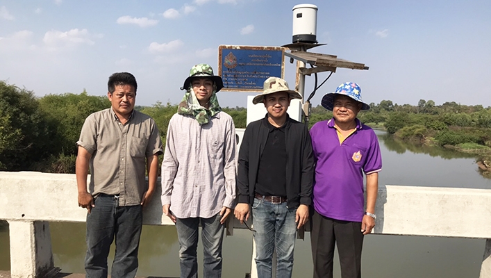 การลงพื้นที่ตรวจสอบและบำรุงรักษาสถานีกล้อง CCTV ในพื้นที่ลุ่มน้ำโขง