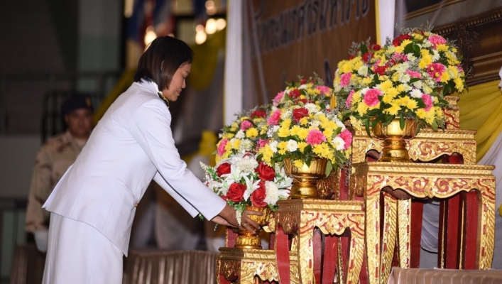 สำนักงานทรัพยากรน้ำภาค 7 ร่วม “งานรัฐพิธีถวายราชสักการะสมเด็จพระเรศวรมหาราช (วันยุทธหัตถี)” ณ โรงยิมเนเซี่ยม อำเภอเมือง จังหวัดราชบุรี
