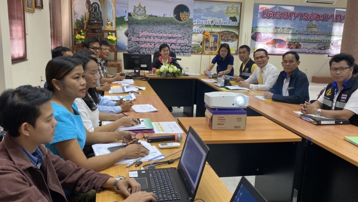 สทภ.4 เข้าร่วมการตรวจติดตามการแก้ไขปัญหาภัยแล้ง โดย ผู้ตรวจราชการกระทรวง(นางสุวรรณา เตียรถ์สุวรรณ)