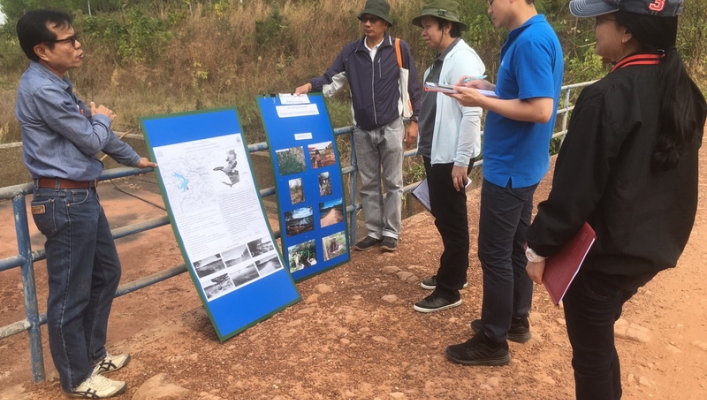 สทภ.9 สตง.ลงพื้นที่ตรวจติดตามประเมินผลโครงการอ่างเก็บน้ำห้วยซำรู้ ตำบลหนองกะท้าว อำเภอนครไทย จังหวัดพิษณุโลก