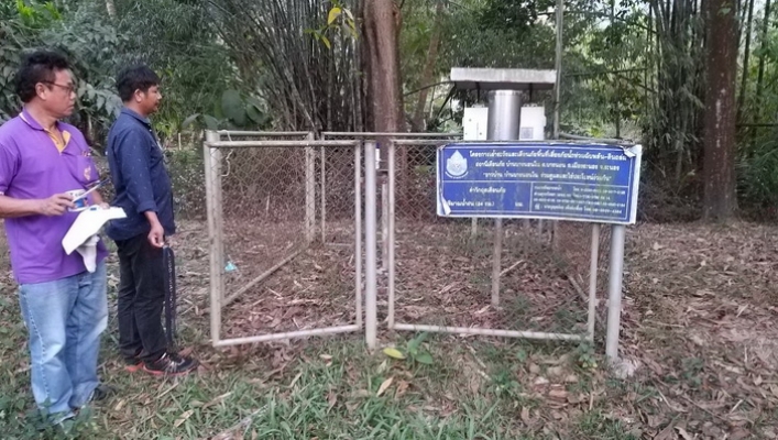 สทภ.10  ซ่อมบำรุงรักษาสถานีเตือนภัยล่วงหน้า Early Warning ในพื้นที่จังหวัดระนอง