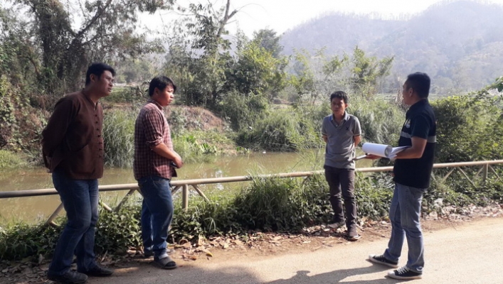 สทภ.1  สำรวจพื้นที่ประสบภัยแล้งเกษตรไม้ผล อ.แจ้ห่ม จ.ลำปาง
