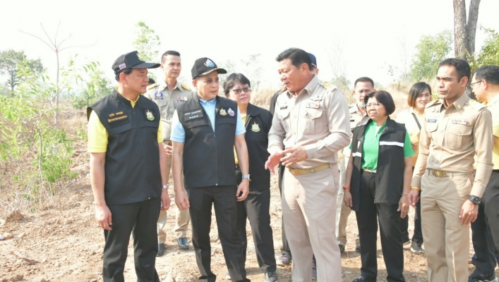 ทส.ลงพื้นที่ตรวจติดตามสถานการณ์ และการแก้ไขปัญหาภัยแล้ง ในพื้นที่จังหวัดเพชรบูรณ์