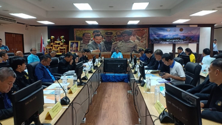 สทภ.๑ โดยส่วนประสานและบริหารลุ่มน้ำสาละวิน เข้าร่วมประชุมคณะกรรมการลุ่มน้ำสาละวินครั้งที่ ๑/๒๕๖๓
