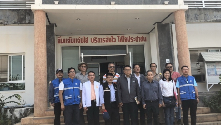 สทภ.9 ให้การต้อนรับ ดร.วิจารย์ สิมาฉายา ประธานคณะอนุกรรมการพัฒนาแหล่งน้ำ เพื่อการสร้างป่าสร้างรายได้จังหวัดน่าน