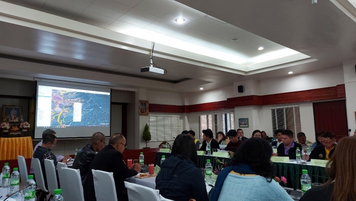 สทภ.1 โดยส่วนประสานและบริหารจัดการลุ่มน้ำปิงตอนบน เข้าร่วมประชุมคณะทำงานสนับสนุนศูนย์พัฒนาโครงการหลวงฯ ครั้งที่ 2/2563 จังหวัดเชียงใหม่