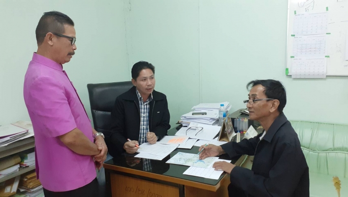 สทภ.4 เก็บข้อมูลจัดทำระบบฐานข้อมูล กลุ่มผู้ใช้น้ำ องค์กรผู้ใช้น้ำ เครือข่าย และทะเบียนแหล่งน้ำขนาดเล็ก (พื้นที่จังหวัดมหาสารคาม)