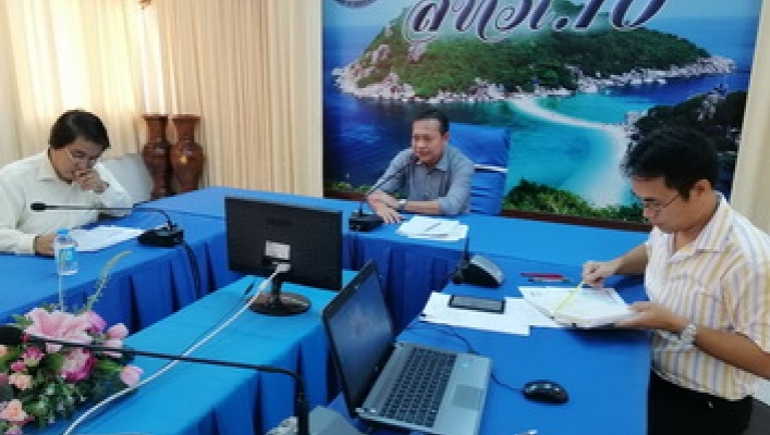 สทภ.10 ประชุมติดตามผลงานก่อสร้างและการสำรวจออกแบบ
