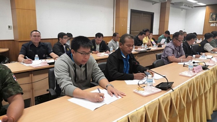 สทภ.3 ร่วมประชุมเตรียมความพร้อมการแก้ไขปัญหาภัยแล้ง​ จ.บึงกาฬ​
