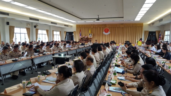 สทภ.7  ร่วมประชุมหัวหน้าส่วนราชการจังหวัดประจวบคีรีขันธ์ ณ ห้องเกาะหลัก ชั้น 5 ศาลากลางจังหวัดประจวบคีรีขันธ์