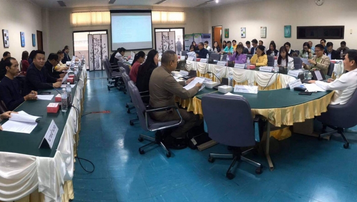 สทภ.1 โดยส่วนประสานและบริหารจัดการลุ่มน้ำปิงตอนบน เข้าร่วมประชุมคณะกรรมการขับเคลื่อนโครงการและกิจกรรมเฉลิมพระเกียรติ จังหวัดเชียงใหม่