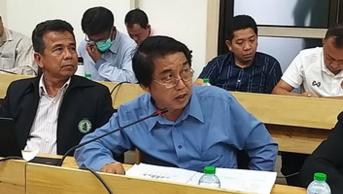 สทภ.10  ร่วมประชุมติดตามสถานการณ์ภัยแล้งในพื้นที่จังหวัดสุราษฎร์ธานี