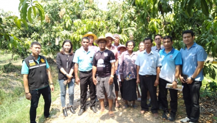 สทภ.7  ลงพื้นที่สำรวจข้อมูลพื้นที่เสี่ยงขาดแคลนน้ำเพื่อการเกษตร (ไม้ผล ไม้ยืนต้น) นอกเขตชลประทาน และระบบประปาหมู่บ้าน ณ จังหวัดสุพรรณบุรี