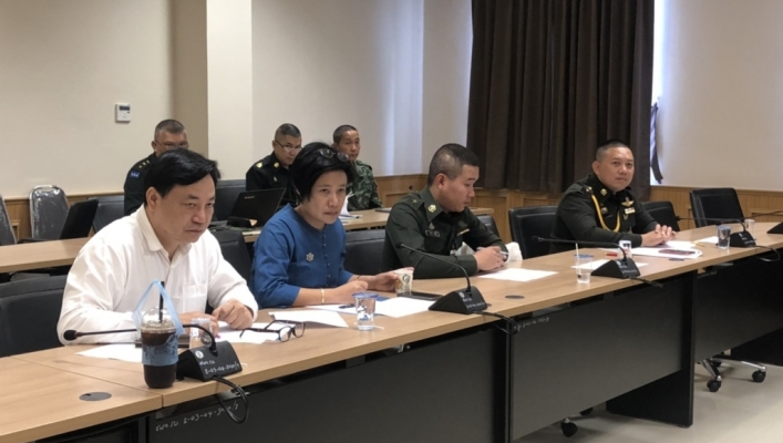 สทภ.7  ร่วมประชุมติดตามผลความก้าวหน้าการขออนุญาตใช้พื้นที่เพื่อดำเนินโครงการพัฒนาลุ่มน้ำลำภาชี