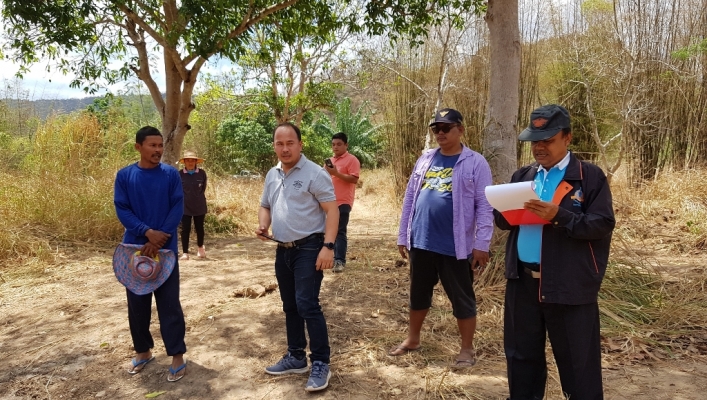 สทภ.7  ลงพื้นที่สำรวจข้อมูลพื้นที่เสี่ยงขาดแคลนน้ำเพื่อการเกษตรฯ จังหวัดเพชรบุรี
