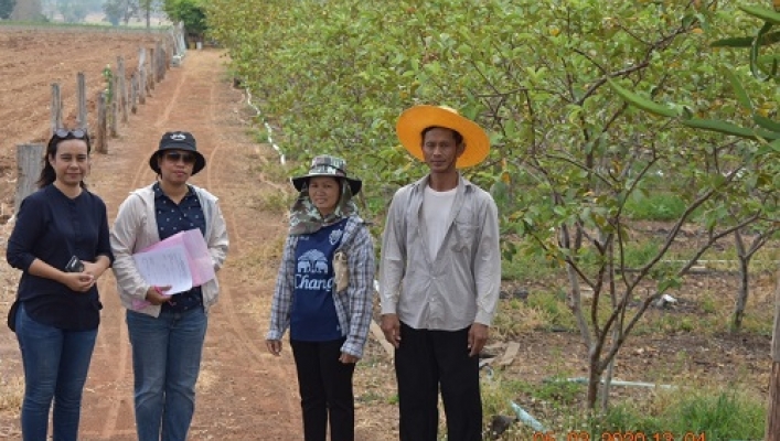 สทภ.5 ลงพื้นที่สำรวจพื้นที่เสี่ยงภัยแล้ง ต. ดอนอะราง อ.หนองกี่ จ.บุรีรัมย์