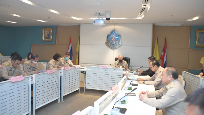 ประชุมคณะทำงานศูนย์ปฏิบัติการ ทส. ครั้งที่ 2/2563