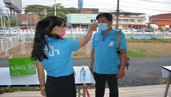 สทภ.11 จัดตั้งจุดคัดกรองเพื่อป้องกันไวรัสโควิด-19