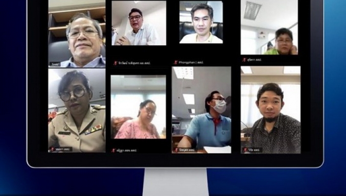 สสป. ร่วมการประชุมแนวทางการจัดทำข้อเสนอโครงการ เพื่อขอรับจัดสรรงบประมาณ และเตรียมการงบประมาณ ปี 2564 ผ่านทางระบบ ZOOM App.