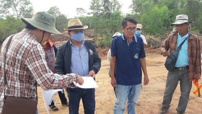 สทภ.11 ทส.ลงพื้นที่ติดตามผลการดำเนินงาน โครงการอนุรักษ์ฟื้นฟูแหล่งน้ำ อ่างเก็บน้ำไหล่ทุ่ง พร้อมระบบกระจายน้ำด้วยพลังงานแสงอาทิตย์