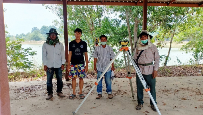 สทภ.11 ทส.ลงพื้นที่สำรวจออกแบบโครงการอนุรักษ์ฟื้นฟูแหล่งน้ำหนองน้ำบ้านหนองแปก