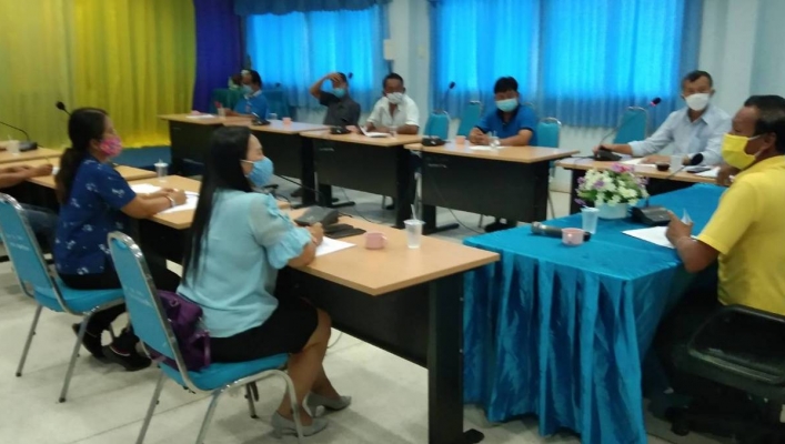 สทภ.6 โดยส่วนประสานฯ ลุ่มน้ำบางปะกง ประชุมร่วมกับองค์กรปกครองส่วนท้องถิ่น เพื่อเตรียมจัดทำโครงการระบบกระจายน้ำด้วยพลังงานแสงอาทิตย์