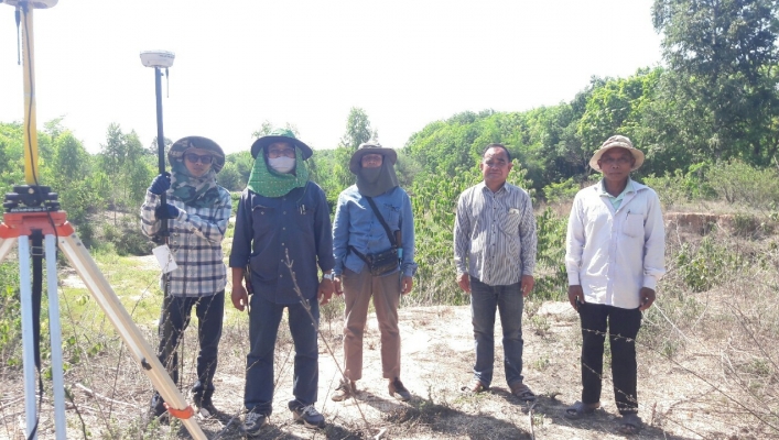 สทภ.11 ทส.ลงพื้นที่สำรวจออกแบบโครงการอนุรักษ์ฟื้นฟูแหล่งน้ำห้วยพันลำ