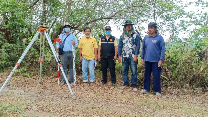 สทภ.11 ทส.ลงพื้นที่สำรวจออกแบบโครงการอนุรักษ์ฟื้นฟูแหล่งน้ำกุดกว้าง