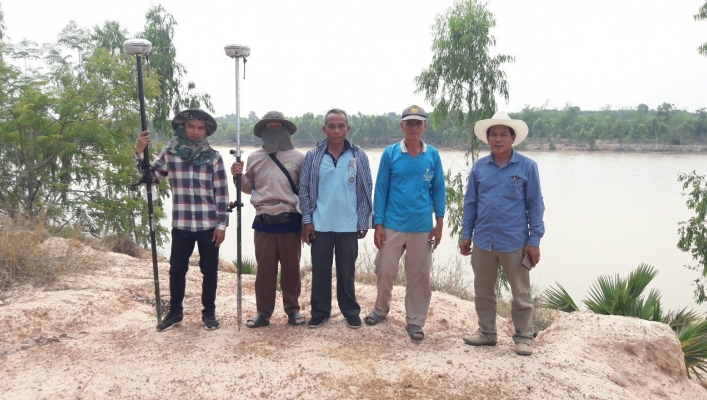 สทภ.11 ทส.ลงพื้นที่สำรวจออกแบบโครงการเกษตรแปลงใหญ่ จ.ยโสธร