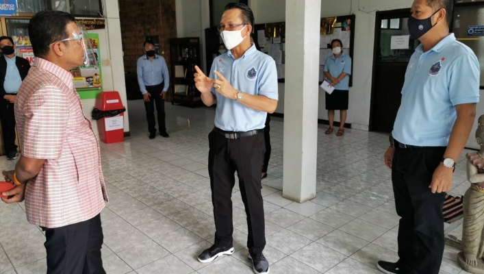 สทภ.๔ ให้การต้อนรับรองผู้ว่าราชการจังหวัดขอนแก่น และ ผู้อำนวยการสำนักงานทรัพยากรธรรมชาติและสิ่งแวดล้อมจังหวัดขอนแก่น