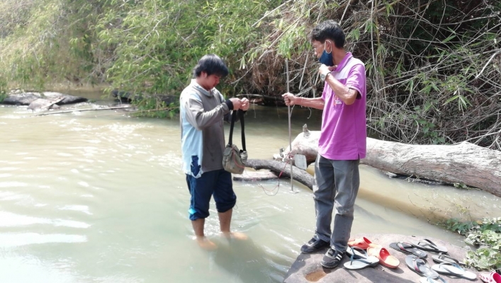 สทภ.9 ลงพื้นที่สำรวจเชื่อมโยงข้อมูลทางอุทกวิทยา- อุตุนิยมวิทยา