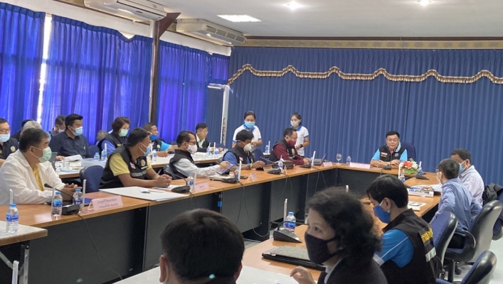 สทภ.4 เข้าร่วมการประชุมโครงการศึกษาความเหมาะสมการปรับปรุงโครงการส่งน้ำและบำรุงรักษาหนองหวาย